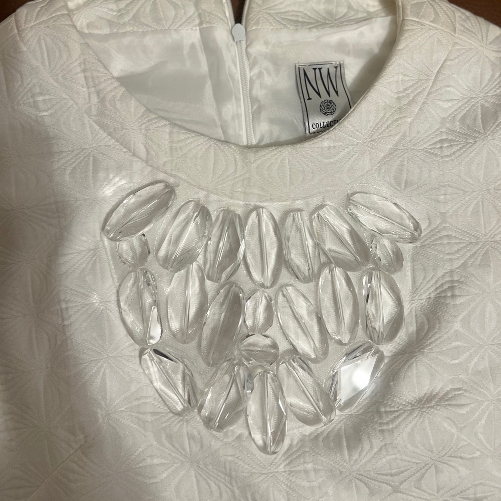 NW Collection beaded lined Dress size 6